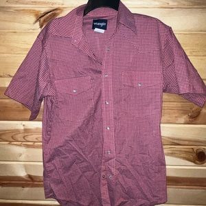 Wrangler button down shirt